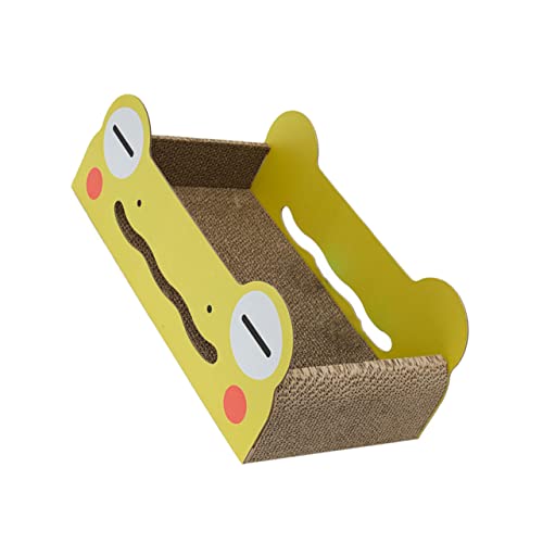 POPETPOP 1stück Große Katzenfreundliche Kratzmatte Wellpappe Spielzeug Krallenpflege Möbelschutz Und Stressabbau Für Katzen Und Kätzchen von POPETPOP